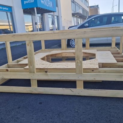 Burðagrind fyrir Unnarlaug - Image 3