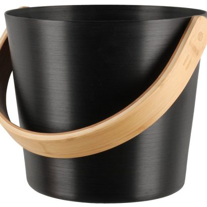 Saunafata , úr svörtu ál. - Image 1