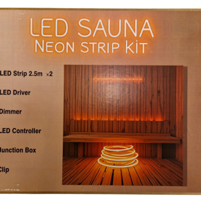 Sauna Led lýsing.