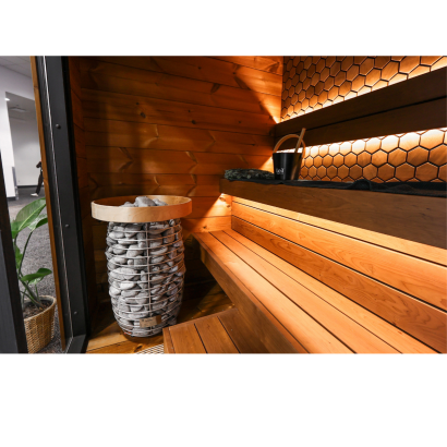 Sauna Led lýsing.